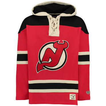 Devils Red Men's Customized All Stitched Sweatshirt Devils Red Men's Customized All Stitched Sweatshirt