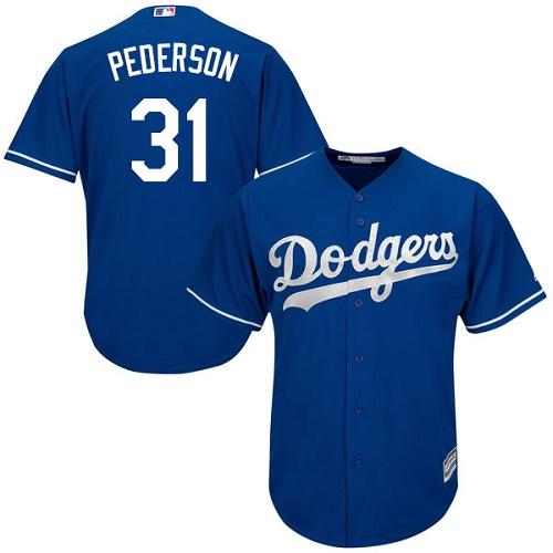 Dodgers #31 Joc Pederson Blue Cool Base Stitched Youth MLB Jersey Dodgers #31 Joc Pederson Blue Cool Base Stitched Youth MLB Jersey