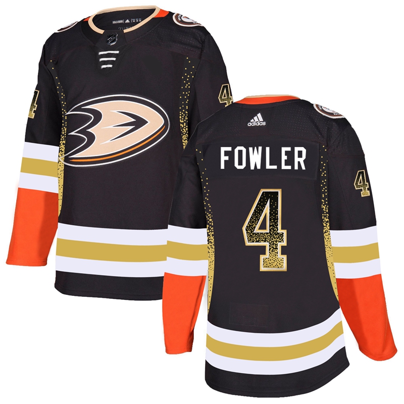 Ducks 4 Cam Fowler Black Drift Fashion Adidas Jersey Ducks 4 Cam Fowler Black Drift Fashion Adidas Jersey