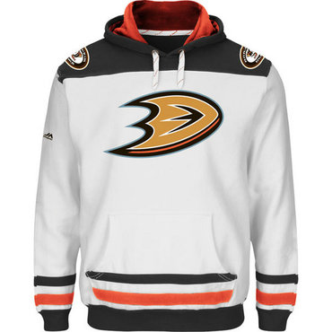 Ducks White Men's Customized All Stitched Sweatshirt Ducks White Men's Customized All Stitched Sweatshirt