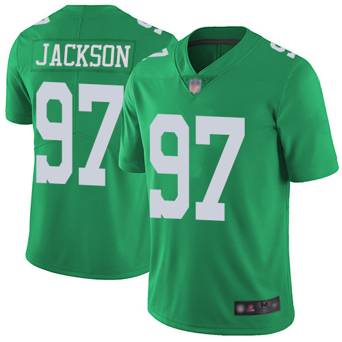 Eagles #97 Malik Jackson Green Youth Stitched Football Limited Rush Jersey Eagles #97 Malik Jackson Green Youth Stitched Football Limited Rush Jersey