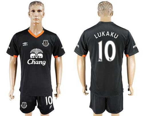 Everton #10 Lukaku Away Soccer Club Jersey Everton #10 Lukaku Away Soccer Club Jersey