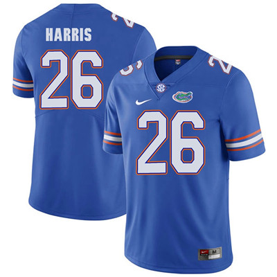 Florida Gators Royal Blue Marcell Harris Football Player Performance Jersey Florida Gators Royal Blue Marcell Harris Football Player Performance Jersey