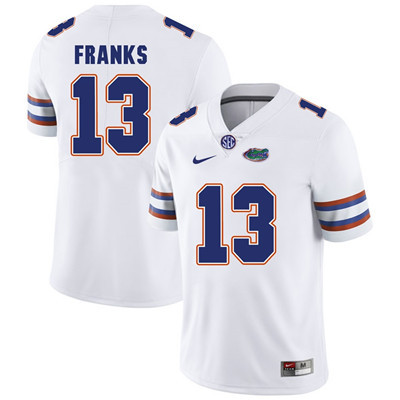 Florida Gators White Feleipe Franks Football Player Performance Jersey Florida Gators White Feleipe Franks Football Player Performance Jersey