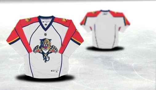 Florida Panthers Youth Customized White Jersey Florida Panthers Youth Customized White Jersey