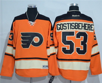Flyers #53 Shayne Gostisbehere Orange Alternate Stitched NHL Jersey Flyers #53 Shayne Gostisbehere Orange Alternate Stitched NHL Jersey