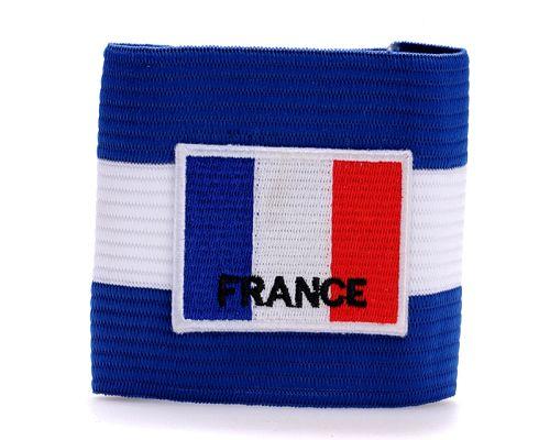 France Soccer Captain Patch Blue