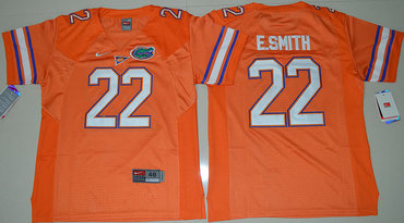 Gators #22 E.Smith Orange Embroidered Youth NCAA Jersey Gators #22 E.Smith Orange Embroidered Youth NCAA Jersey