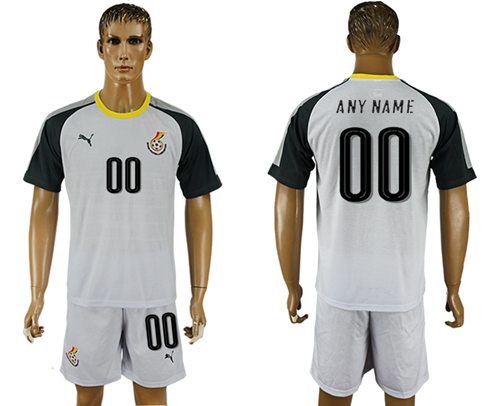 Ghana Personalized Home Soccer Country Jersey Ghana Personalized Home Soccer Country Jersey