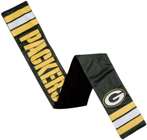 Green Bay Packers  Metallic Thread Game Scarf -10
