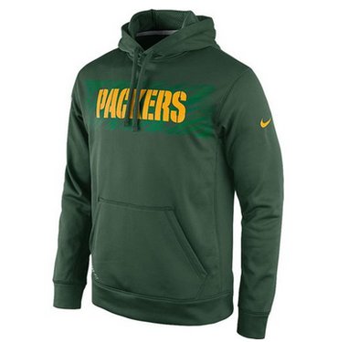 Green Bay Packers Nike KO Speed Wordmark Performance Hoodie Green Green Bay Packers Nike KO Speed Wordmark Performance Hoodie Green