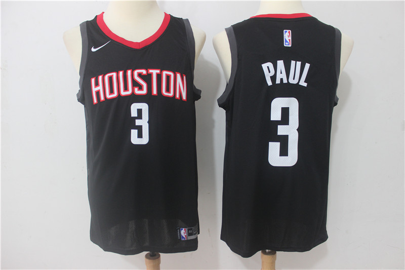 Houston Rockets #3 James Harden Black 2015 New Stitched NBA Jersey