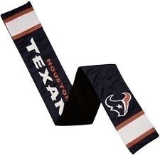 Houston Texans Black Metallic Thread Game Scarf -5