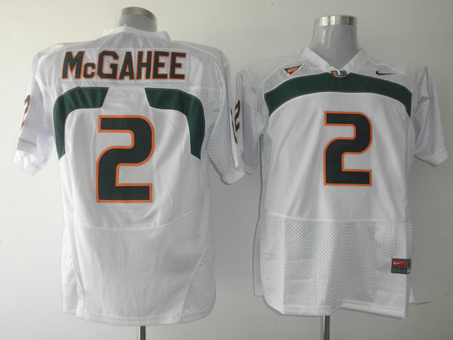 Hurricanes #2 Willis McGahee White Stitched NCAA Jerseys Hurricanes #2 Willis McGahee White Stitched NCAA Jerseys
