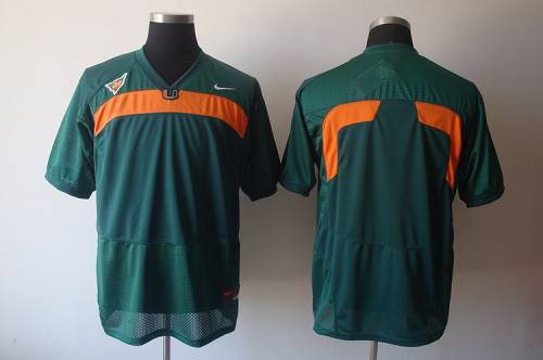 Hurricanes Blank Green Stitched NCAA Jerseys Hurricanes Blank Green Stitched NCAA Jerseys