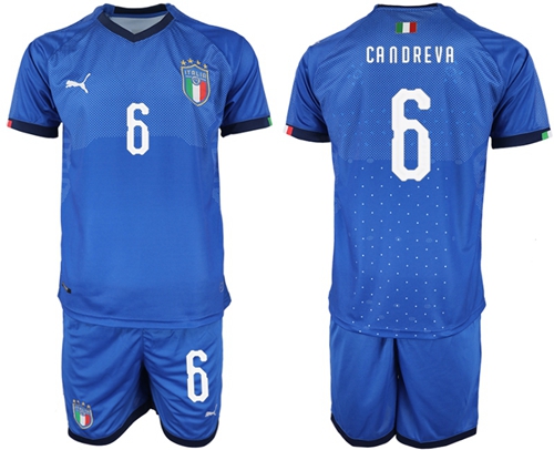 Italy #6 Candreva Home Soccer Country Jersey - 副本 - 副本 Italy #6 Candreva Home Soccer Country Jersey - 副本 - 副本