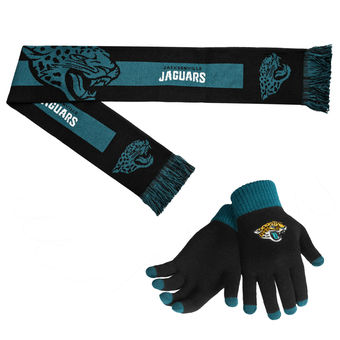 Jacksonville Jaguars Gloves & Scarf Set