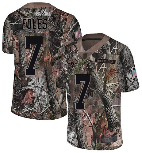 Jaguars #7 Nick Foles Camo Youth Stitched Football Limited Rush Realtree Jersey Jaguars #7 Nick Foles Camo Youth Stitched Football Limited Rush Realtree Jersey
