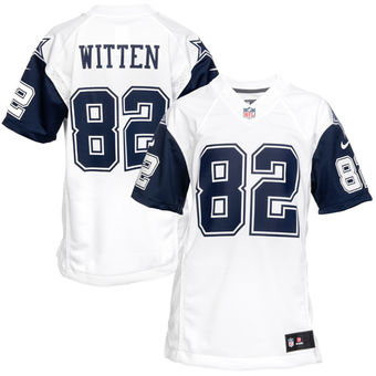 Jason Witten Dallas Cowboys Nike Men's  Color Rush Game Jersey - White