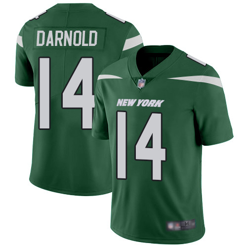 Jets #14 Sam Darnold Green Team Color Youth Stitched Football Vapor Untouchable Limited Jersey Jets #14 Sam Darnold Green Team Color Youth Stitched Football Vapor Untouchable Limited Jersey