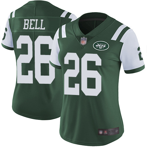 Jets #26 Le'Veon Bell Green Team Color Women's Stitched Football Vapor Untouchable Limited Jersey Jets #26 Le'Veon Bell Green Team Color Women's Stitched Football Vapor Untouchable Limited Jersey