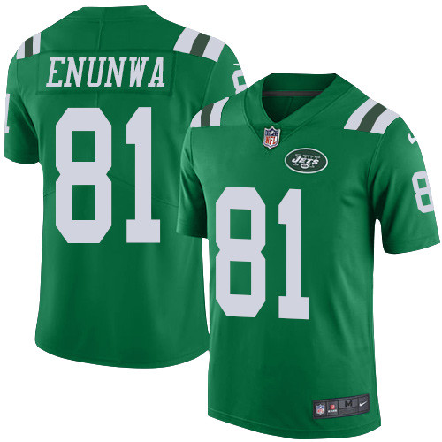 Jets #81 Quincy Enunwa Green Youth Stitched Football Limited Rush Jersey Jets #81 Quincy Enunwa Green Youth Stitched Football Limited Rush Jersey