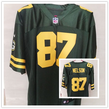 Green Bay Packers Customized Nike Limited Jersey - Green