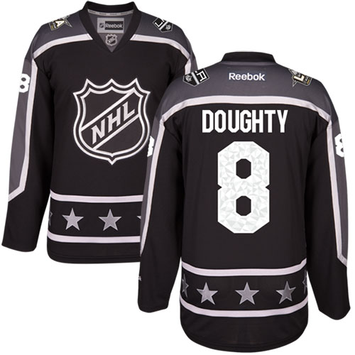 Kings #8 Drew Doughty Black 2017 All-Star Pacific Division Stitched NHL Jersey Kings #8 Drew Doughty Black 2017 All-Star Pacific Division Stitched NHL Jersey