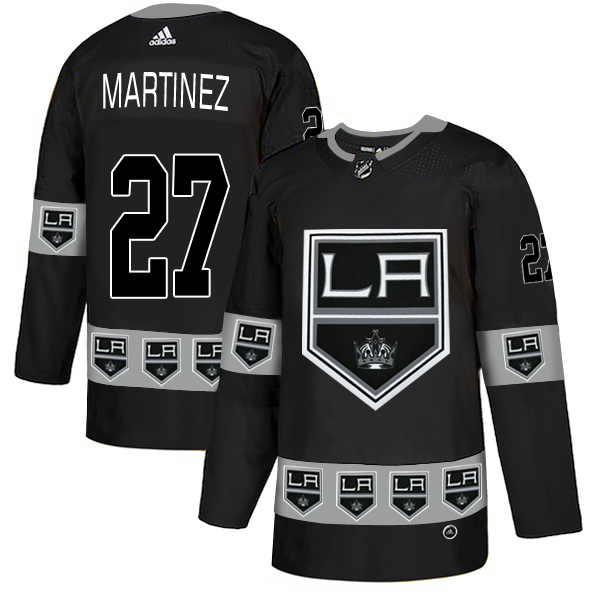 Kings 27 Alec Martinez Black Team Logos Fashion Adidas Jersey Kings 27 Alec Martinez Black Team Logos Fashion Adidas Jersey