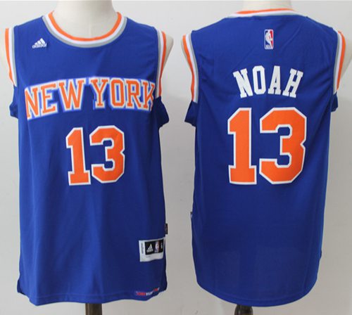 Knicks #13 Joakim Noah Blue Stitched NBA Jersey Knicks #13 Joakim Noah Blue Stitched NBA Jersey