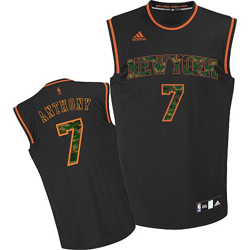 Knicks #7 Carmelo Anthony Black Camo Fashion Stitched NBA Jersey Knicks #7 Carmelo Anthony Black Camo Fashion Stitched NBA Jersey