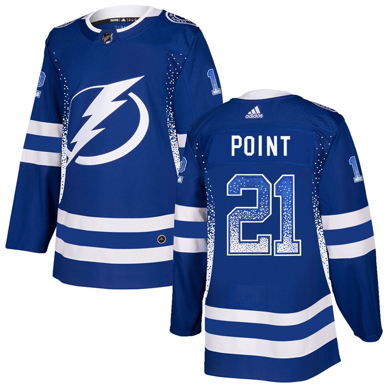 Lightning 21 Brayden Point Blue Drift Fashion Adidas Jersey Lightning 21 Brayden Point Blue Drift Fashion Adidas Jersey