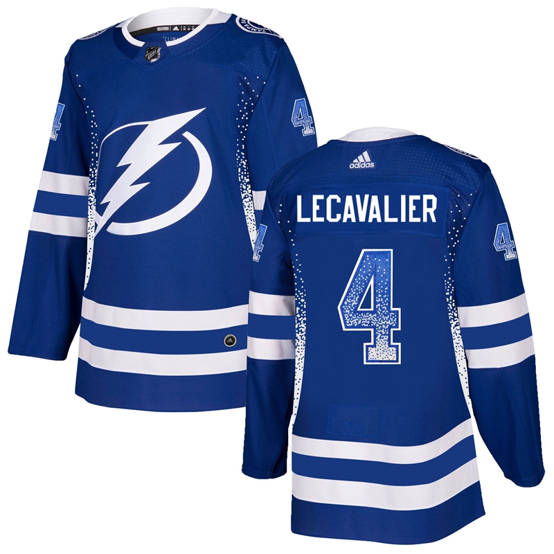 Lightning 4 Vincent Lecavalier Blue Drift Fashion Adidas Jersey