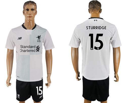 Liverpool #15 Sturridge Away Soccer Club Jersey Liverpool #15 Sturridge Away Soccer Club Jersey