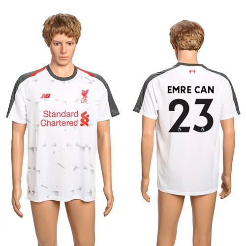 Liverpool #23 Emre Can Away Soccer Club Jersey