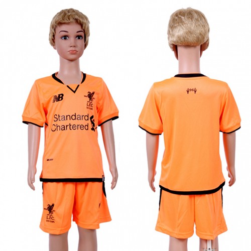 Liverpool Blank Sec Away Kid Soccer Club Jersey Liverpool Blank Sec Away Kid Soccer Club Jersey