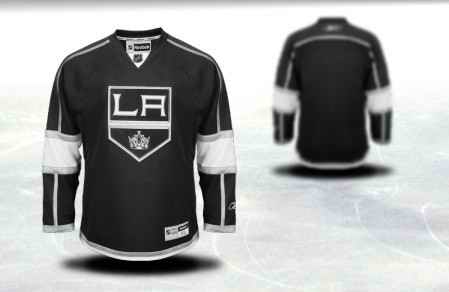 Los Angeles Kings Men Customized Black Third Jersey