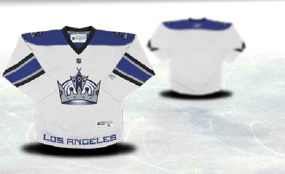 Los Angeles Kings Youth Customized White Jersey Los Angeles Kings Youth Customized White Jersey