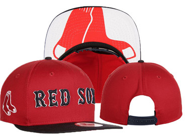 MLB Boston Red Sox Stitched Snapback Adjustable Hat 64