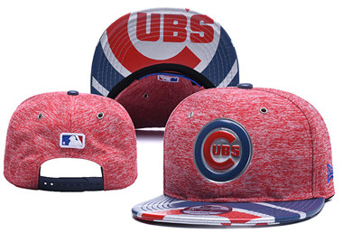 MLB Chicago Cubs Team Logo Pink Adjustable Hat