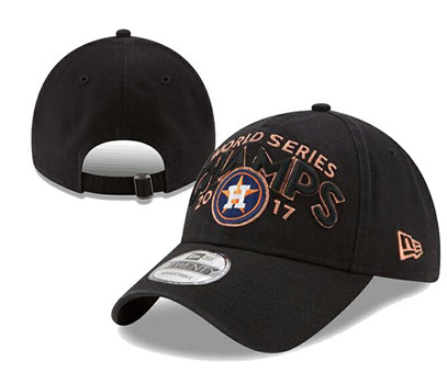 MLB Houston Astros Black 2017 World Series Champions Locker Room Adjustable Hat MLB Houston Astros Black 2017 World Series Champions Locker Room Adjustable Hat