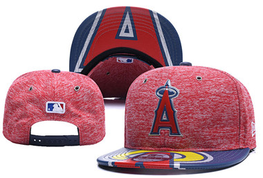 MLB Los Angeles Angels Team Logo Pink Adjustable Hat