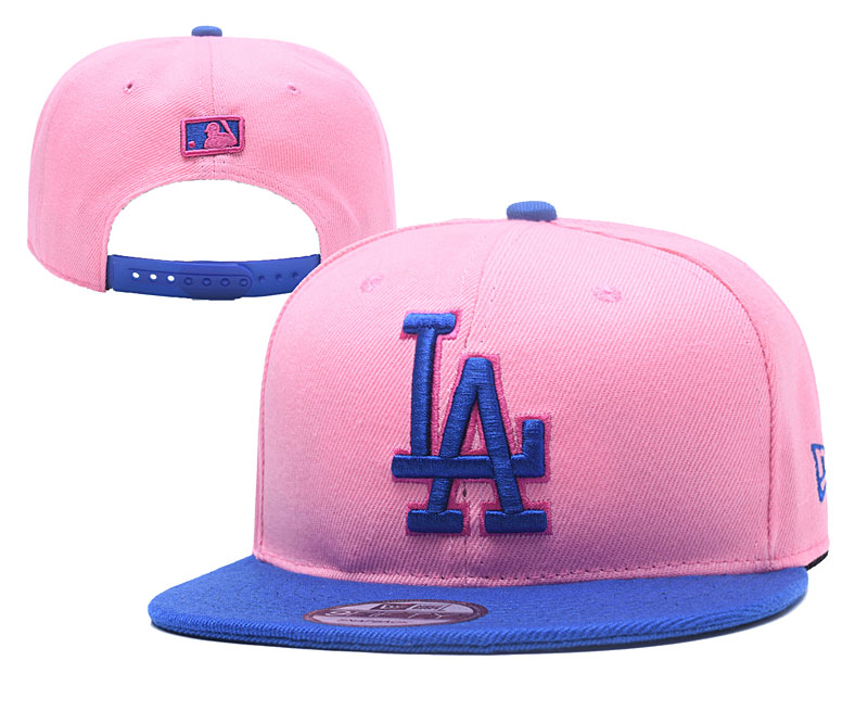 MLB Los Angeles Dodgers Fresh Logo Pink Adjustable Hat YD MLB Los Angeles Dodgers Fresh Logo Pink Adjustable Hat YD
