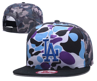MLB Los Angeles Dodgers Team Logo Camo Adjustable Hat MLB Los Angeles Dodgers Team Logo Camo Adjustable Hat