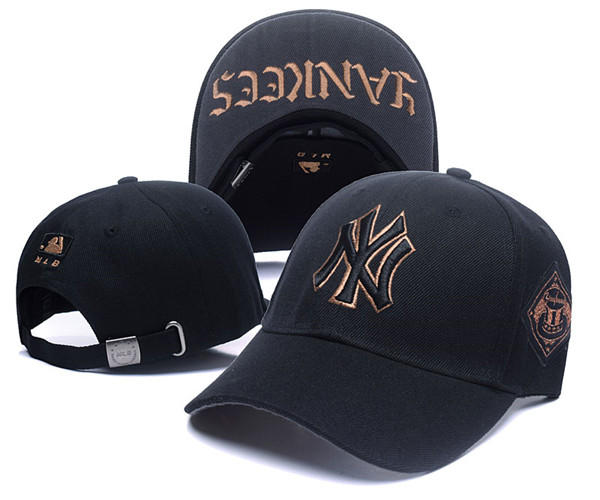 MLB New York Yankees Stitched Snapback Hats 12