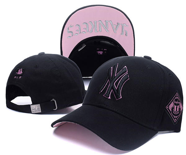 MLB New York Yankees Stitched Snapback Hats 15