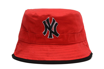 MLB New York Yankees Team Logo Red Wide Brim Hat LX