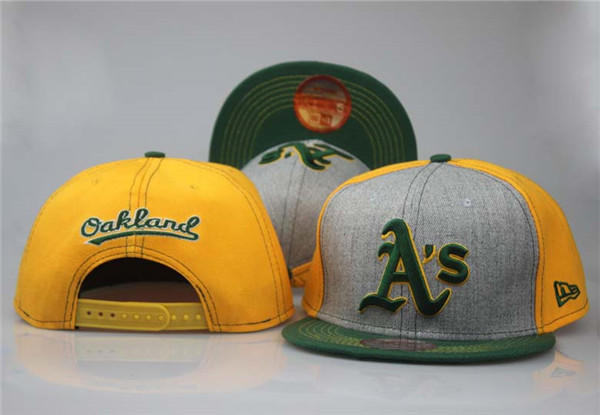 MLB Oakland Athletics Stitched Snapback Hats 1