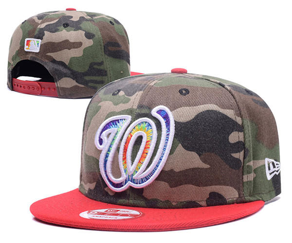 MLB Washington Nationals Stitched Snapback Hats 020