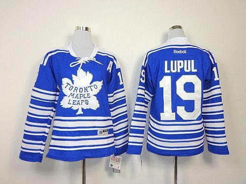 Maple Leafs #19 Joffrey Lupul Blue 2014 Winter Classic Women's Stitched NHL Jersey Maple Leafs #19 Joffrey Lupul Blue 2014 Winter Classic Women's Stitched NHL Jersey